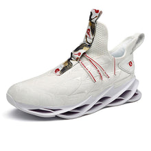 Load image into Gallery viewer, Joker running shoes with men&#39;s flying woven breathable sports shoes men&#39;s casual shoes lightweight wicking walking cushion shoes