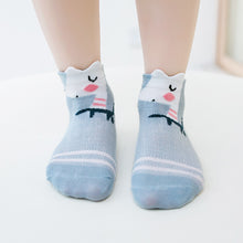 Load image into Gallery viewer, 5Pairs/lot 0-2Y Infant Baby Socks Baby Socks for Girls Cotton Mesh Cute Newborn Boy Toddler Socks Baby Clothes Accessories