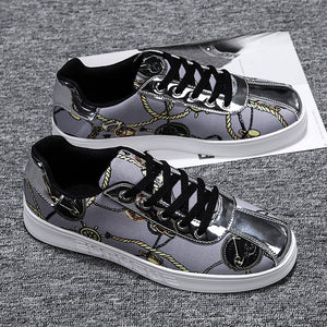 Men's casual shoes youth wild flat shoes leather shoes lightweight simple wear-resistant outdoor sports shoes Zapatos Hombre