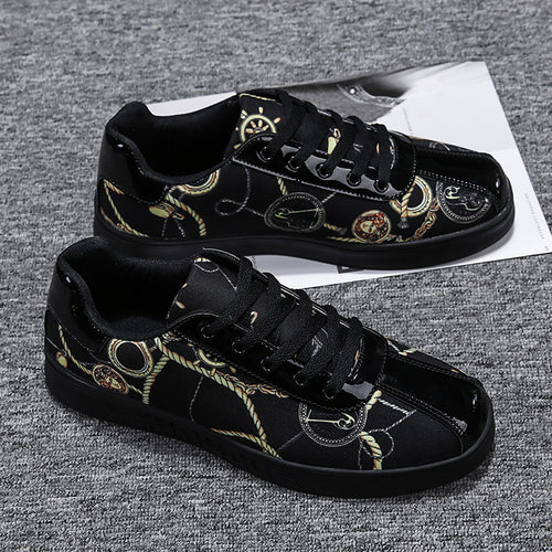 Men's casual shoes youth wild flat shoes leather shoes lightweight simple wear-resistant outdoor sports shoes Zapatos Hombre