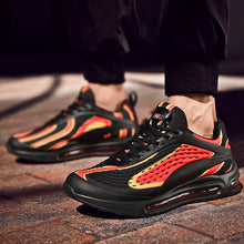 Load image into Gallery viewer, All season fashion sneakers men&#39;s lightweight hip hop running shoes men&#39;s PU air cushion mesh hiking shoes outdoor large size