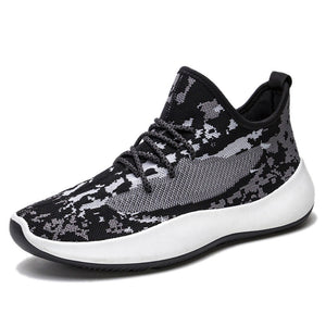 Fashionable breathable running shoes wear-resistant non-slip sneakers Zapatillas Hombre men's outdoor vulcanized casual shoes