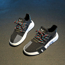 Load image into Gallery viewer, Couples breathable flying woven mesh sneakers unisex men&#39;s casual shoes rubber wear-resistant non-slip lightweight men&#39;s fitness