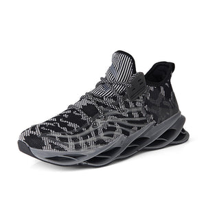 High quality men's sports shoes brand lace casual shoes Zapatillas Deportiva non-slip Fluorescent blade running shoes sneakers