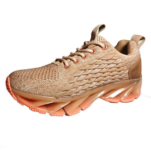 Hot outdoor men's casual shoes high quality breathable flying woven cushioning high elastic flat shoes Sapato Masculino Krasovki