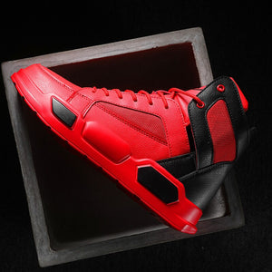 Exquisite flying woven sports shoes men's casual shoes high elastic sole wear-resistant non-slip outdoor basketball shoesLac-up