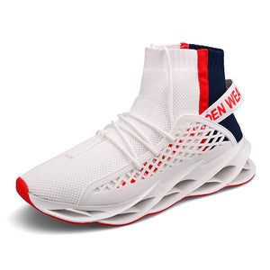 2020 new men's casual shoes men's non-slip socks knife tide shoes breathable lightweight men's sports shoes breathable net shoes