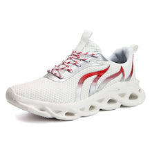 Load image into Gallery viewer, Men&#39;s jogging shoes breathable men&#39;s sports shoes cushion outdoor shoes jogging men shoes Flying Woven Ultralight Flame Sneakers