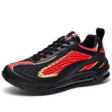 Load image into Gallery viewer, All season fashion sneakers men&#39;s lightweight hip hop running shoes men&#39;s PU air cushion mesh hiking shoes outdoor large size