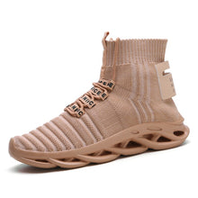 Load image into Gallery viewer, High-top socks socks shoes tide men&#39;s shoes high-quality fashion blade high-top casual sneakers soft sole lace-up lightweight