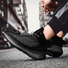 Load image into Gallery viewer, High-cut luminous men&#39;s casual shoes breathable basketball running shoes cushioning anti-skid Zapatos Hombre Sapatos sneakers