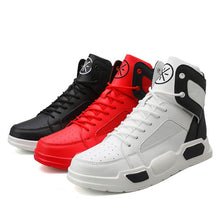 Load image into Gallery viewer, Exquisite flying woven sports shoes men&#39;s casual shoes high elastic sole wear-resistant non-slip outdoor basketball shoesLac-up