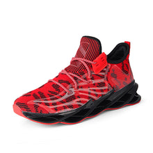 Load image into Gallery viewer, High quality men&#39;s sports shoes brand lace casual shoes Zapatillas Deportiva non-slip Fluorescent blade running shoes sneakers