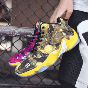Best selling basketball shoes high help gym training boots ankle boots outdoor men's casual shoes sports shoes Zapatos Hombre