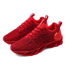 Load image into Gallery viewer, Hot outdoor men&#39;s casual shoes high quality breathable flying woven cushioning high elastic flat shoes Sapato Masculino Krasovki