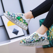 Load image into Gallery viewer, Doodle couple shoes air cushion sports shoes breathable adult vulcanized shoes coach shoes zapatillas hombre casual shoes large