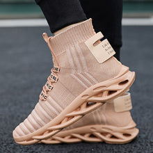 Load image into Gallery viewer, High-top socks socks shoes tide men&#39;s shoes high-quality fashion blade high-top casual sneakers soft sole lace-up lightweight
