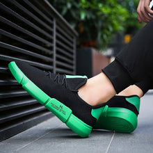 Load image into Gallery viewer, Fashion men&#39;s sports shoes summer fly woven low-top sneakers shoes flat shoes shoes breathable casual shoes men&#39;s exclusive