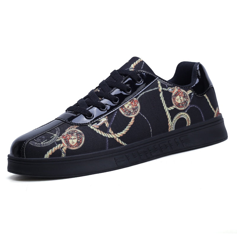Men's casual shoes youth wild flat shoes leather shoes lightweight simple wear-resistant outdoor sports shoes Zapatos Hombre