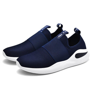 Men's casual shoes breathable autumn summer mesh brand set foot men's sports shoes light adult fashion trend low-cost freight
