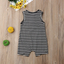 Load image into Gallery viewer, 2019 Baby Summer Clothing 0-24 Newborn Infant Baby Boy Girl Striped Romper Clothes Sleeveless Striped Summer Outfit Jumpsuit