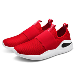Men's casual shoes breathable autumn summer mesh brand set foot men's sports shoes light adult fashion trend low-cost freight