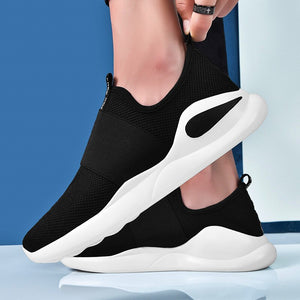 Men's casual shoes breathable autumn summer mesh brand set foot men's sports shoes light adult fashion trend low-cost freight