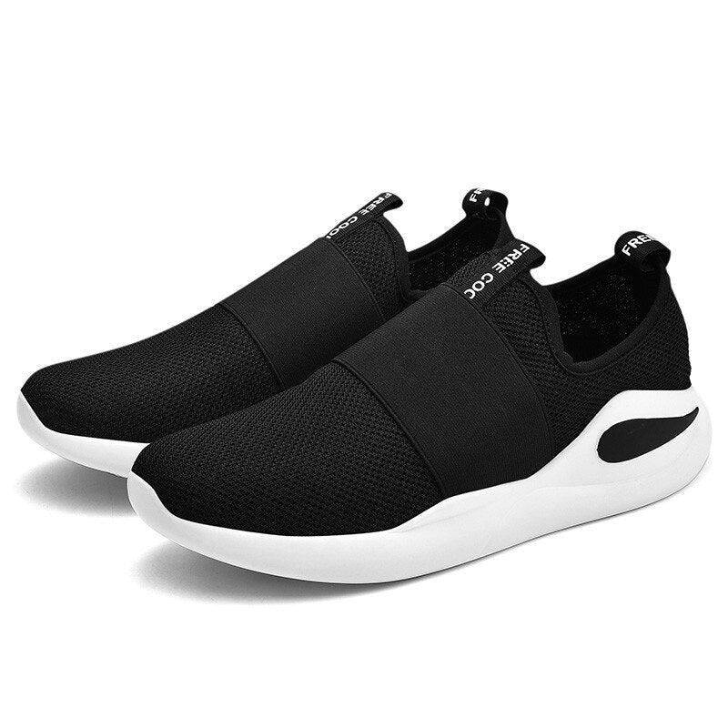 Men's casual shoes breathable autumn summer mesh brand set foot men's sports shoes light adult fashion trend low-cost freight