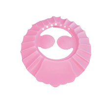 Load image into Gallery viewer, 1PCs Baby Kids Shampoo Bath Bathing Shower Cap Hat With Ear Wash   For Kid Shower Accessory Safe Soft Hat Adjustable