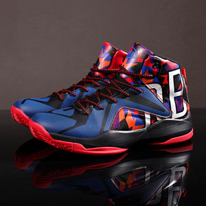 Handsome fashion men's basketball shoes mix and match style sports shoes men's casual shoes high toughness strong sole 39-46