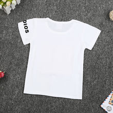 Load image into Gallery viewer, 2pcs Baby boy clothing set Brand summer kids clothes sets t-shirt+pants suit Star Printed Clothes newborn sport suits 2019 new