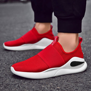 Men's casual shoes breathable autumn summer mesh brand set foot men's sports shoes light adult fashion trend low-cost freight