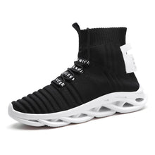 Load image into Gallery viewer, High-top socks socks shoes tide men&#39;s shoes high-quality fashion blade high-top casual sneakers soft sole lace-up lightweight