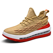 Load image into Gallery viewer, All season fashion sneakers men&#39;s lightweight hip hop running shoes men&#39;s PU air cushion mesh hiking shoes outdoor large size