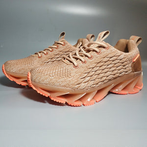 Hot outdoor men's casual shoes high quality breathable flying woven cushioning high elastic flat shoes Sapato Masculino Krasovki