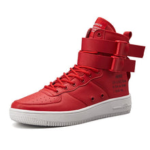 Load image into Gallery viewer, 2020 new men&#39;s high-top tide shoes casual sports style youth trend casual board shoes Korean high-top velcro board shoes men