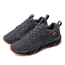 Load image into Gallery viewer, Hot outdoor men&#39;s casual shoes high quality breathable flying woven cushioning high elastic flat shoes Sapato Masculino Krasovki