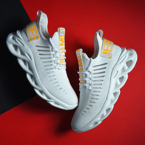Fashion autumn summer sneakers lightweight fashion running shoes coconut with the same casual shoes men breathable mesh sneakers