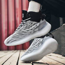 Load image into Gallery viewer, High-cut luminous men&#39;s casual shoes breathable basketball running shoes cushioning anti-skid Zapatos Hombre Sapatos sneakers