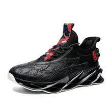 Load image into Gallery viewer, Joker running shoes with men&#39;s flying woven breathable sports shoes men&#39;s casual shoes lightweight wicking walking cushion shoes