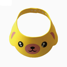Load image into Gallery viewer, 1PCs Baby Kids Shampoo Bath Bathing Shower Cap Hat With Ear Wash   For Kid Shower Accessory Safe Soft Hat Adjustable
