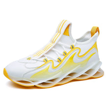 Load image into Gallery viewer, Fitness training running sneakers hollow soles breathable mesh men&#39;s casual shoes blade cushioning high elasticity Zapatillas