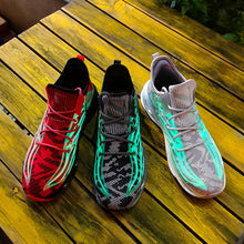 Load image into Gallery viewer, High quality men&#39;s sports shoes brand lace casual shoes Zapatillas Deportiva non-slip Fluorescent blade running shoes sneakers