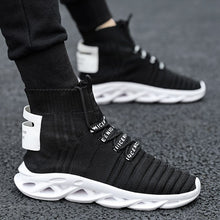 Load image into Gallery viewer, High-top socks socks shoes tide men&#39;s shoes high-quality fashion blade high-top casual sneakers soft sole lace-up lightweight