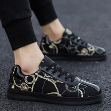 Load image into Gallery viewer, Men&#39;s casual shoes youth wild flat shoes leather shoes lightweight simple wear-resistant outdoor sports shoes Zapatos Hombre