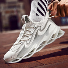 Load image into Gallery viewer, Fitness training running sneakers hollow soles breathable mesh men&#39;s casual shoes blade cushioning high elasticity Zapatillas