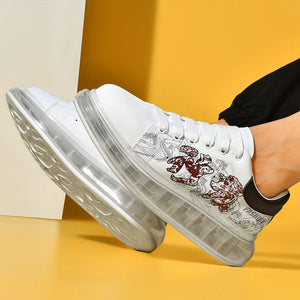 Men's basketball shoes anti-skid shock absorption cool outsole vulcanized shoes hiking casual shoes Zapatillas large size shoes