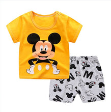 Load image into Gallery viewer, Baby Clothing Sets 0-24M summer Baby Boys Clothes Infant cotton boys Tops T-shirt+Pants Outfits kids clothes Set