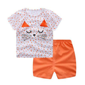 2019 Summer Princess Baby Girl Clothes, Newborn Clothing Pink Tshit Outfits For Kids 6 M -24 Months