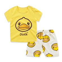 Load image into Gallery viewer, Baby Clothing Sets 0-24M summer Baby Boys Clothes Infant cotton boys Tops T-shirt+Pants Outfits kids clothes Set